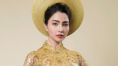 Thẩm mỹ trong cách chọn màu sắc áo dài cưới
